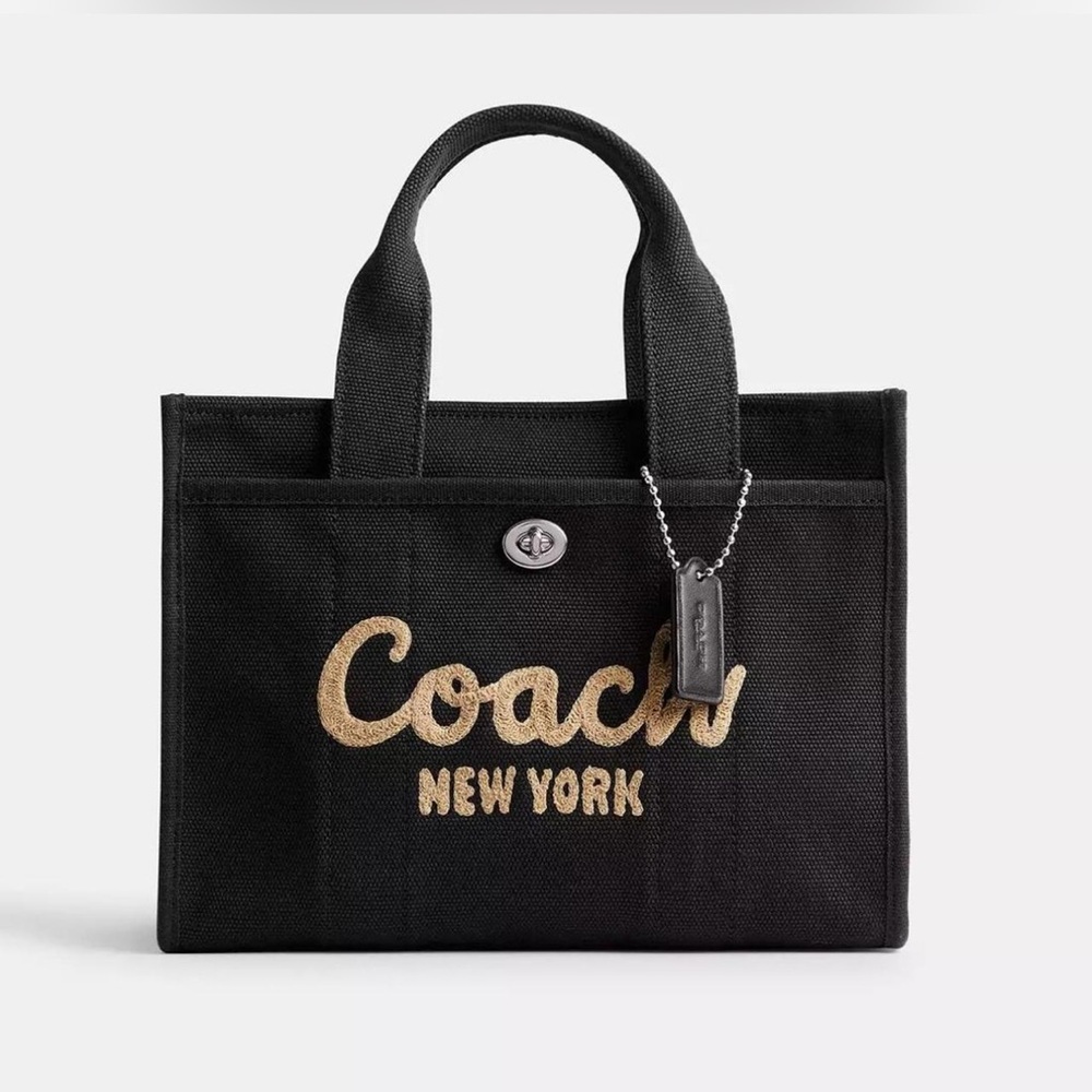 NWT coach!! Cargo Tote Bag 26 🖤